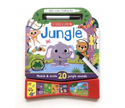 Wipe-Clean Finding Fun - Listen & Look : Jungle Sound Board Book